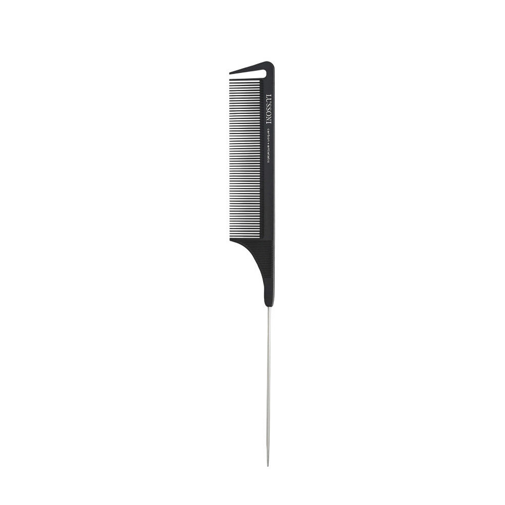Lussoni Hair Care COMB 306 Pin Tail Comb - peigne à queue métallique