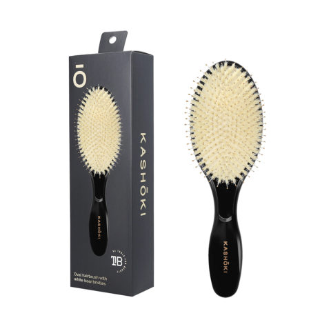 Kashōki Hair Brush Oval Large - grande brosse ovale à poils naturels