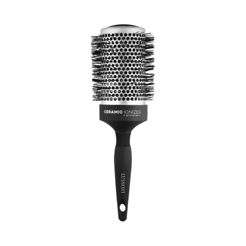 Lussoni Haircare Brush C&S Round Silver Styling 65mm - brosse ronde