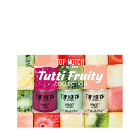 Mesauda Top Notch Set Tutti Fruity 3x14ml - coffret de vernis à ongles