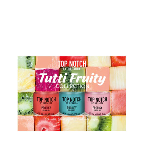 Mesauda Top Notch Set Tutti Fruity 2 3x14ml - coffret de vernis à ongles
