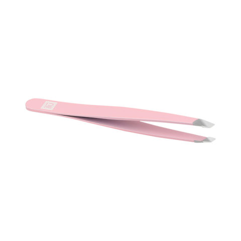 Ilū Make Up Tweezers Slant Pink - pinces à épiler