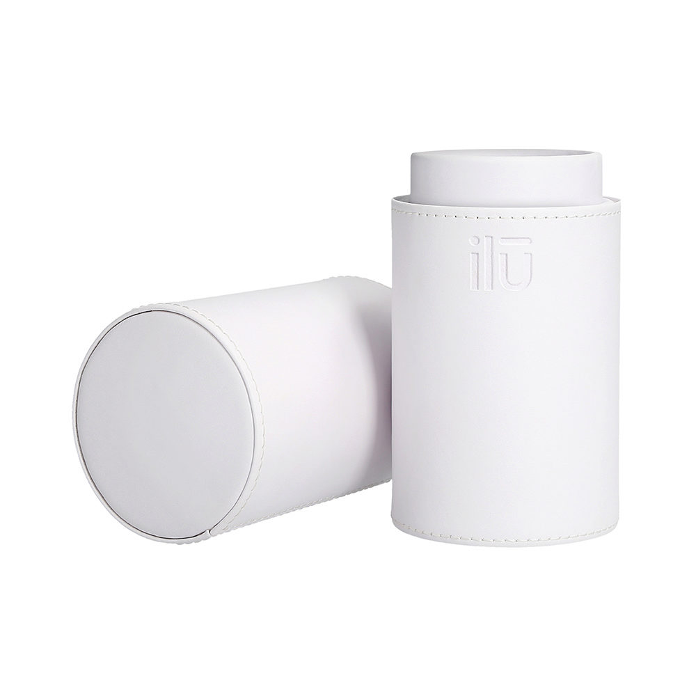 Ilū Make Up White Make Up Brush Tube - porte-pinceaux