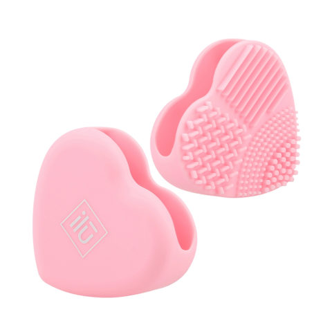 Ilū Make Up Brush Cleaner Pink  - tapis de nettoyage des pinceaux