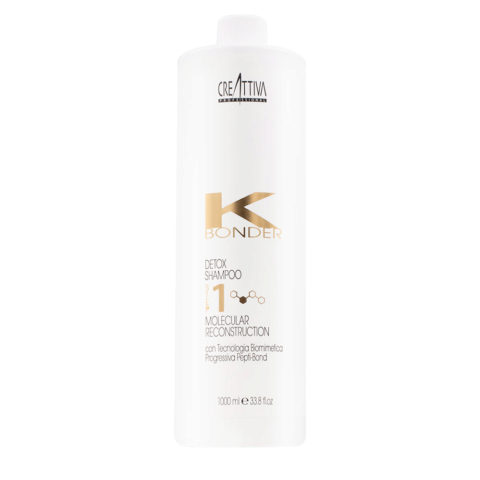 Creattiva Erilia KBonder Detox Shampoo 1000ml - shampooing exfoliant