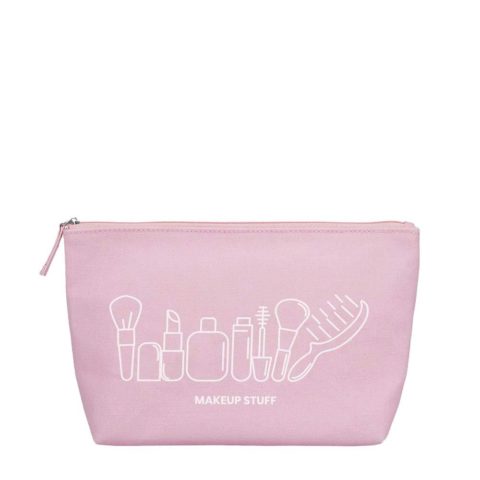 Cotton Beauty Bag Pink - pochette de maquillage