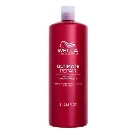 Wella Ultimate Repair Shampoo 1000ml  - shampooing cheveux endommagés