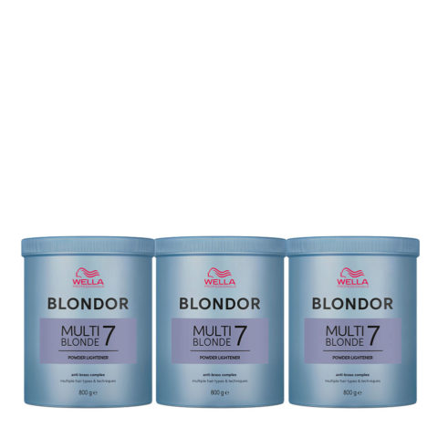 Wella Blondor Multi Blonde Powder Lightener 800gr X3