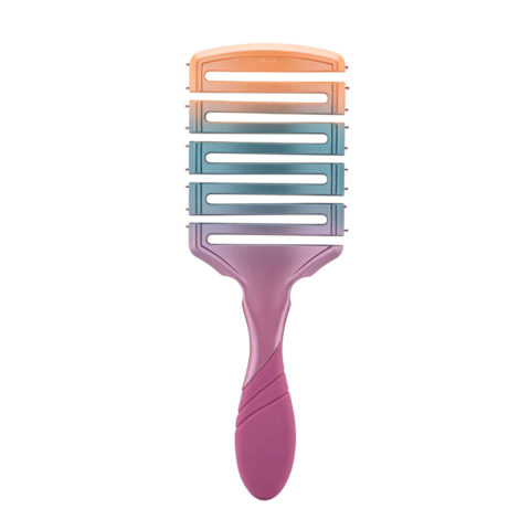 WetBrush Pro Flex Dry Paddle Bold Ombre Teal - brosse carrée flexible