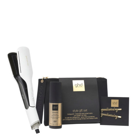 Ghd Duet Blanc + Ensemble-cadeau Style gratuit