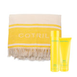 Cotril Beach Hair & Body Shampoo 300ml After Sun Recovery Mask 200ml + Serviette de plage gratuite