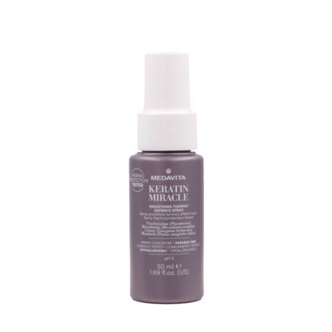 Medavita Lunghezze Keratin Miracle Smoothing Thermo Defence Spray 50ml - spray thermo-protecteur