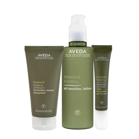 Aveda Botanical Kinetics All Sensitive Cleanser 150ml Lotion 150ml Energizing Eye Creme 15ml