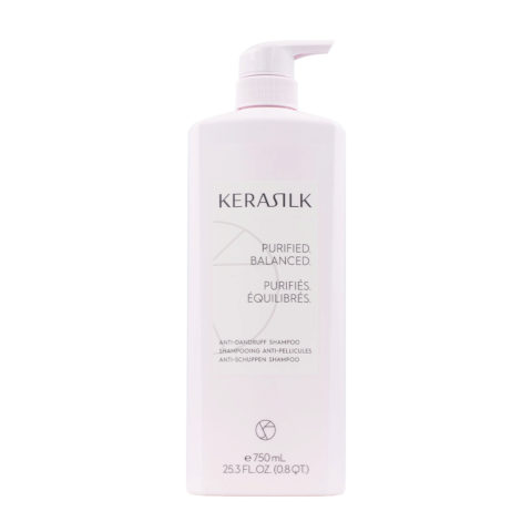 Kerasilk Essentials Anti-Dandruff Shampoo 750ml  - shampooing pour cuir chevelu gras