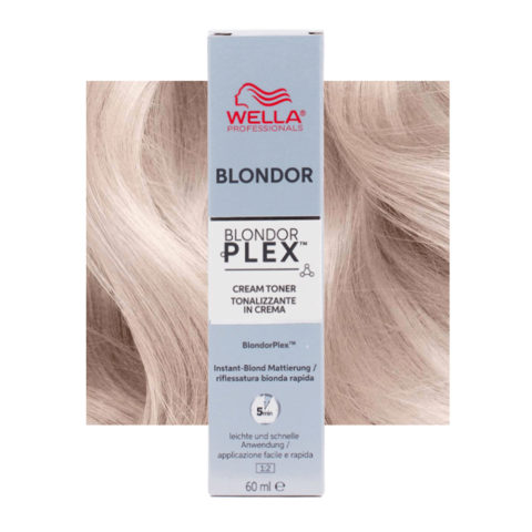 Wella Blondor Plex Cream Toner Pale Silver /81 60ml - crème tonifiante