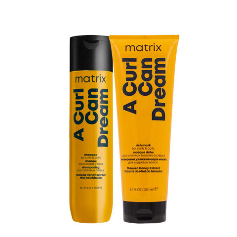 Matrix Haircare A Curl Can Dream Shampoo 300ml Mask 250ml