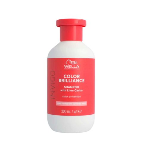 Wella Invigo Color Brilliance Fine Color Protection Shampoo 300ml - shampooing protecteur de couleur pour cheveux fins