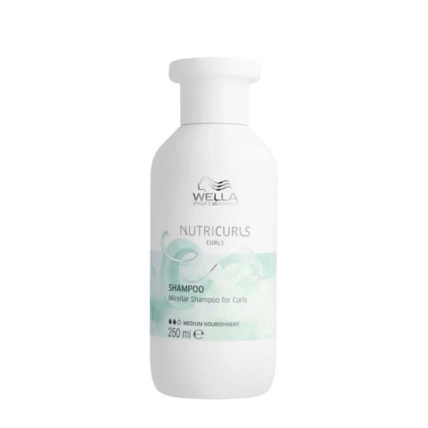 Wella Nutricurls Micellar Shampoo 250ml - shampooing micellaire pour boucles
