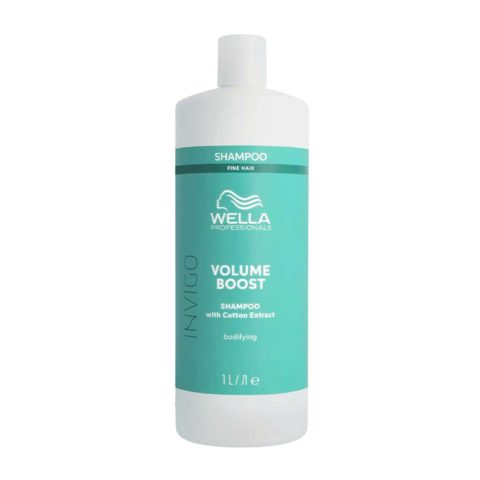 Wella Invigo Volume Boost Shampoo 1000ml - shampooing volumateur