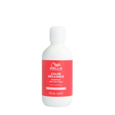 Wella Invigo Color Brilliance Fine Color Protection Shampoo 100ml - shampooing protecteur de couleur pour cheveux fins