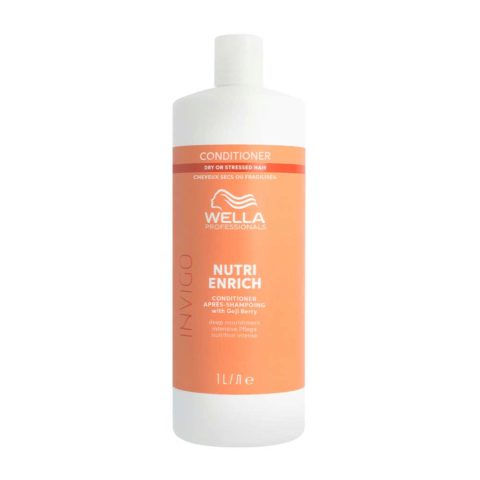 Wella Invigo Nutri Enrich Deep Nourishing Conditioner 1000ml  - après-shampooing hydratant