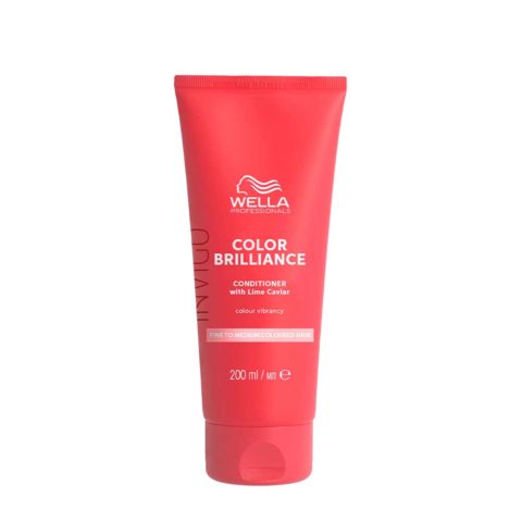 Wella Invigo Color Brilliance Fine Vibrant Color Conditioner 200ml - après-shampooing pour cheveux normaux-fins