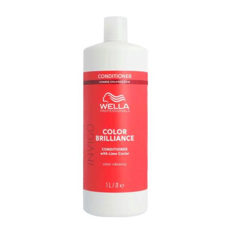 Wella Invigo Color Brilliance Coarse Vibrant Color Conditioner 1000ml - après-shampooing pour cheveux épais