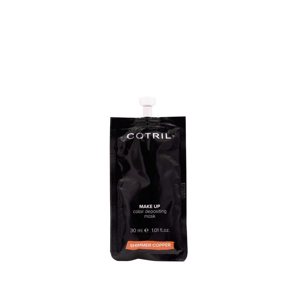 Cotril Make-Up Color Cream Shimmer Copper 30ml - masque colorant conditionnant