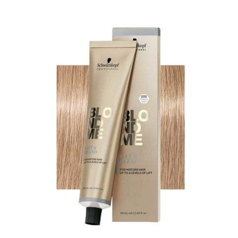 Schwarzkopf BlondMe Color Lift&Blend Ash 60ml - crème éclaircissante