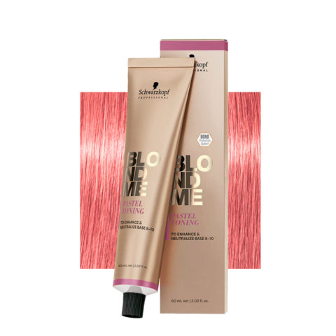 Schwarzkopf BlondMe Color Lift&Blend Strawberry 60ml  - crème tonifiante éclaircissante