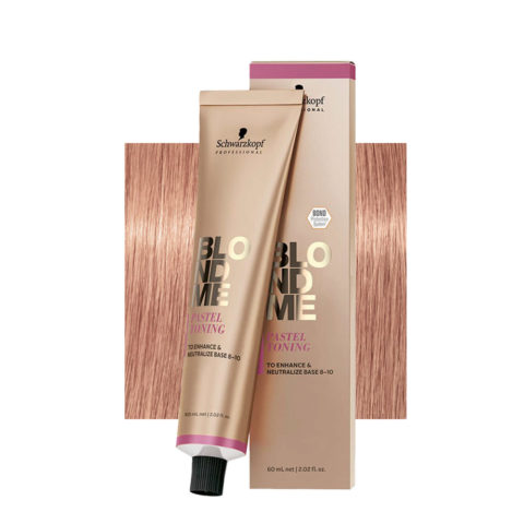 Schwarzkopf BlondMe Color Pastel Pastel Ton Biscuit 60ml - crème neutralisante pour cheveux blonds