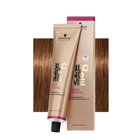 Schwarzkopf BlondMe Color DeepTon Nougat 60ml - tonifiant