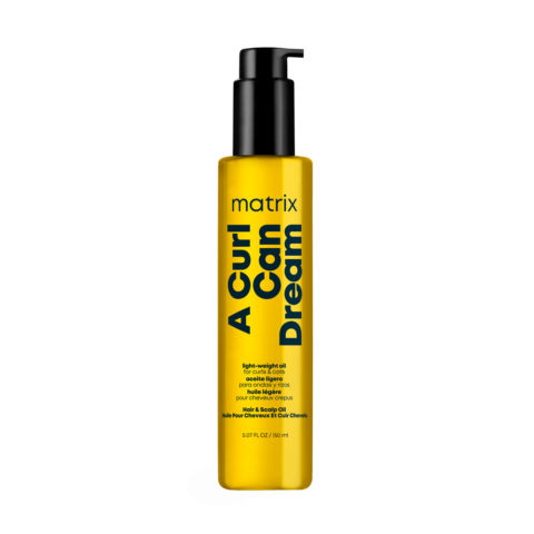 Matrix Haircare  A Curl Can Dream Oil 150ml - huile pour cheveux bouclés et ondulés
