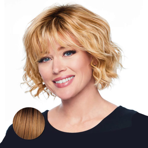 Hairdo Sweetly Waved Blond Chaud - perruque coupe moyenne