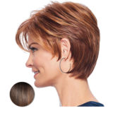 Hairdo Instant Short Cut Marron Moyen Cuivré - perruque coupe courte