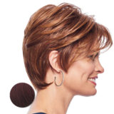 Hairdo Instant Short Cut Marron Cerise - perruque coupe courte