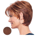 Hairdo Instant Short Cut Marron Rubis Moyen - perruque coupe courte