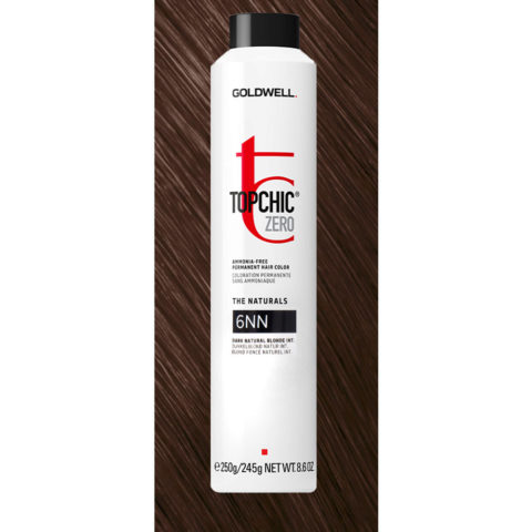 6NN Topchic Zero Dark Natural Blonde Intense Can 250ml  - coloration permanente sans ammoniaque