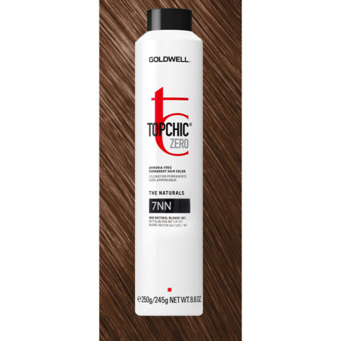 7NN Topchic Zero Mid Natural Blonde Intense Can 250ml - coloration permanente sans ammoniaque