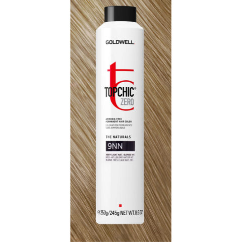 9NN Topchic Very Light Natural Blonde Intense Can 250ml - coloration permanente sans ammoniaque