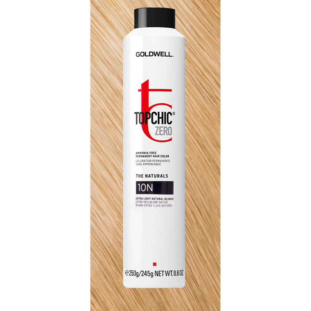 10N Topchic Zero Extra Light Natural Blonde Can 250ml - coloration permanente sans ammoniaque