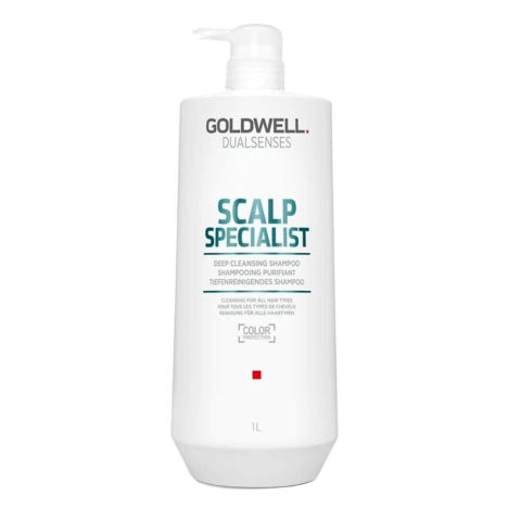 Goldwell Dualsenses Scalp Specialist Deep Cleansing Shampoo 1000ml - shampooing purifiant