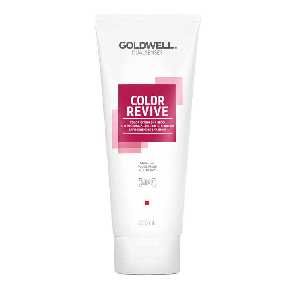 Goldwell Dualsenses Color Revive Cool Red Shampoo 250ml -  shampoing pour cheveux rouges
