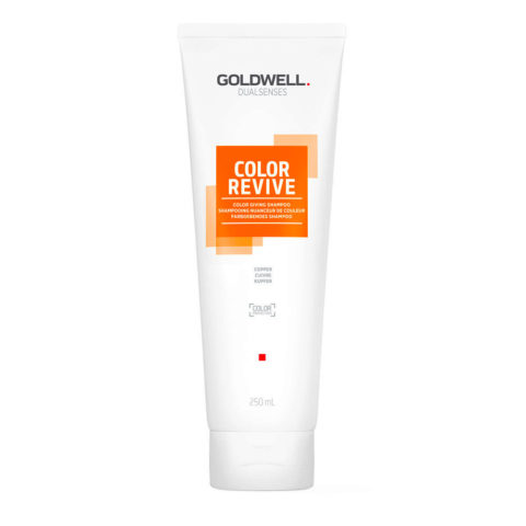 Goldwell Dualsenses Color Revive Copper Shampoo 250ml - shampoing pour cheveux cuivrés