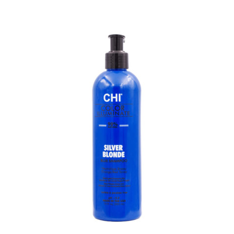 CHI Color Illuminate Shampoo Silver Blonde 355ml - shampoing anti-jaunissement