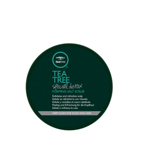 Tea Tree Special Detox Foaming Salt Scrub 184gr - gommage moussant