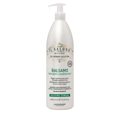 Il Salone Milano Keratin Conditioner 1000ml - après-shampooing pour cheveux abîmés et fragilisés