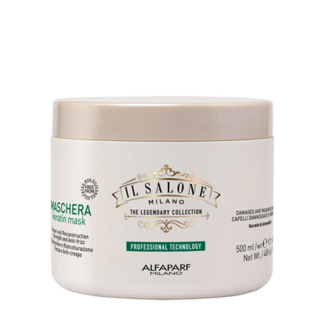 Il Salone Milano Keratin Mask 500ml - masque pour cheveux abîmés et fragilisés