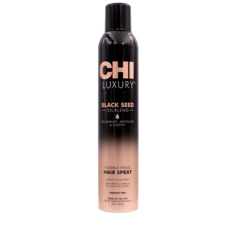 CHI Luxury Black Seed Oil Flexible Hold Hair Spray 284gr - laque  tenue flexible