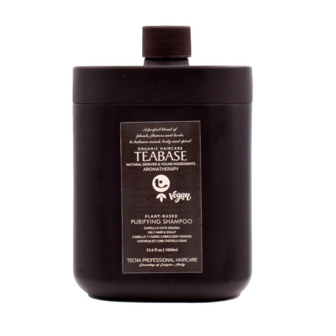Teabase Aromatherapy Purifying Shampoo 1000ml - shampoing pour cheveux et cuir chevelu gras